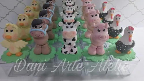Lembrancinha Fazendinha na Caixinha