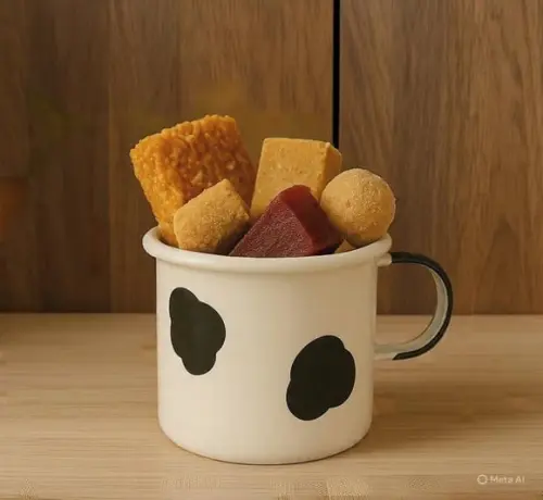 Caneca Esmaltada 250ml Fazendinha