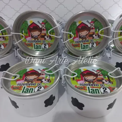 Marmitas Personalizadas Fazendinha