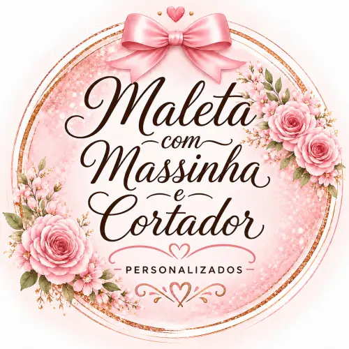Maleta com massinha e cortador