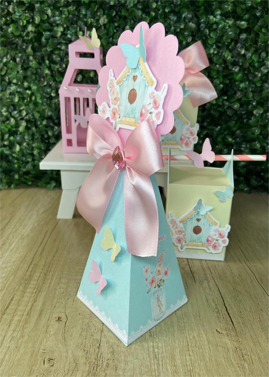 Kit Festa Personalizado Jardim ( 20 Peças)
