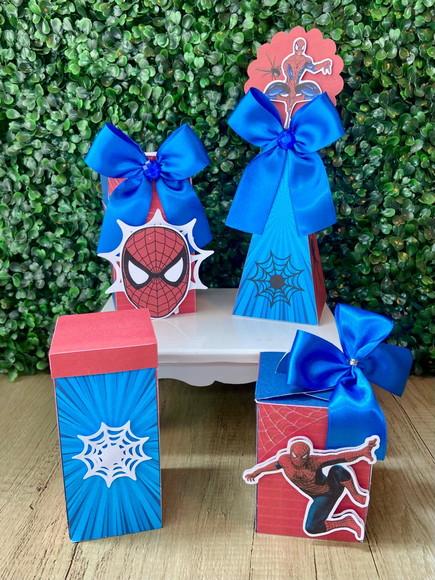 Kit Festa Personalizado Homem Aranha ( 25 Peças)