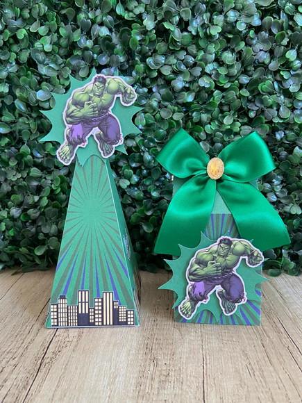 Kit Festa Personalizado Tema Hulk (20 Peças)