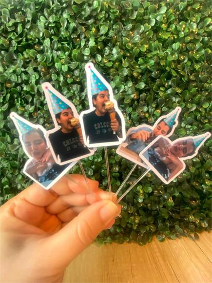 Toppers para Docinhos com Foto