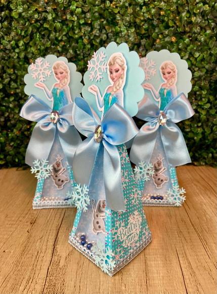 Caixa Cone Vitrine Shaker Luxo Frozen