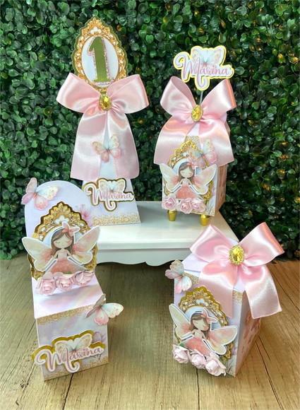 Kit Personalizado Luxo Jardim das Fadas ( 25 Pecas)