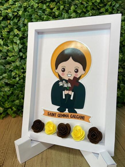 Quadro Personalizado Santa Gemma