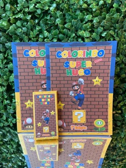 Livro de Colorir Super Mário
