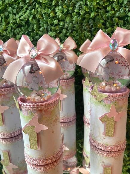 Cofrinho Personalizado Jardim Encantado Luxo