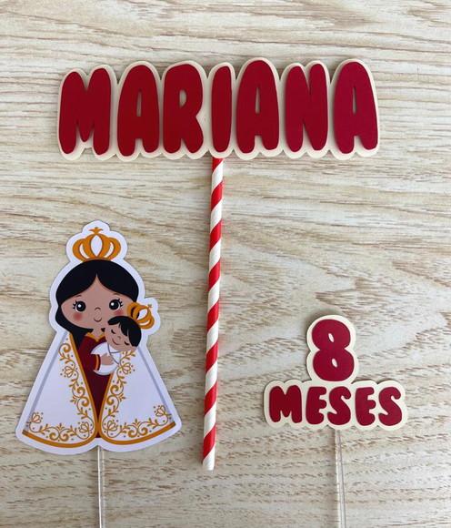 Topo de Bolo Nossa Senhora de Nazaré