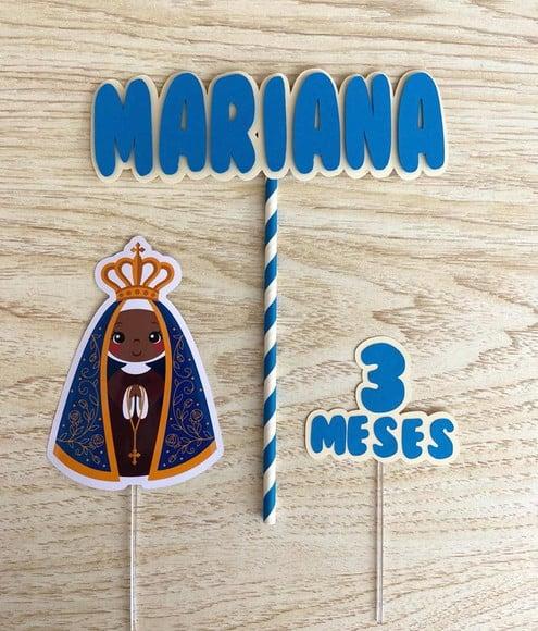 Topo de Bolo Nossa Senhora Aparecida