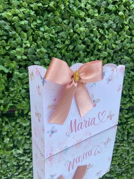 Sacolinha Personalizada Tema Jardim