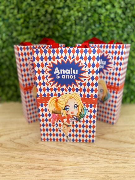 Sacolinha Personalizada Arlequina
