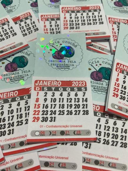 Mini Calendários 2026