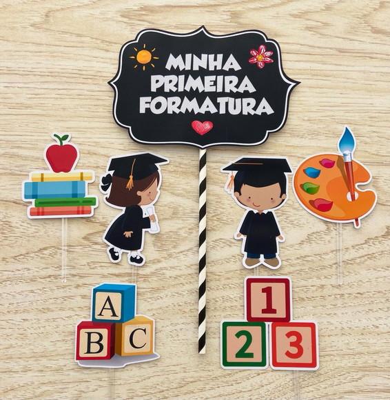 Topo de Bolo Minha Formatura