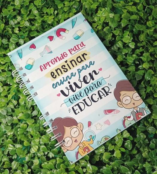 Caderno Personalizado Dia dos Professores com Nome