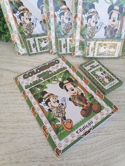 Livro de Colorir Mickey Safari