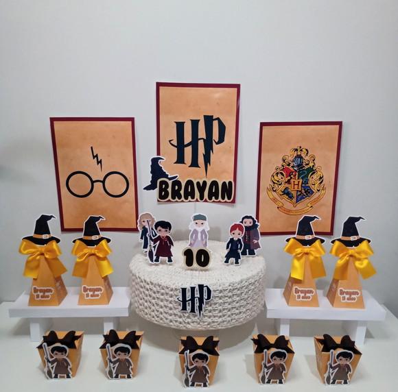 Kit festa em casa Harry Potter