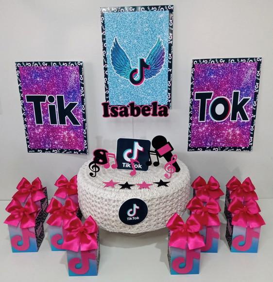 Kit festa em casa Tik Tok
