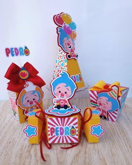 Kit personalizado Palhaço Plim PLim (20 peças)
