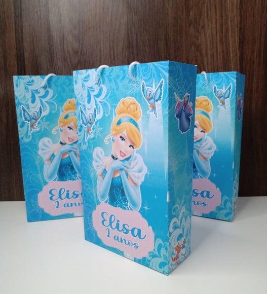 Sacolinha Personalizada Cinderela
