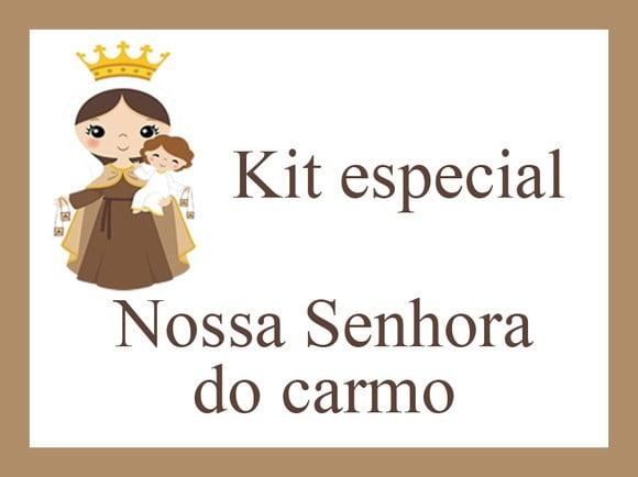 Kit especial Nossa Senhora do Carmo