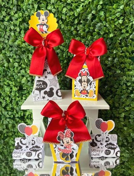 Kit Personalizado Mickey e Minnie Clássico (25 Peças)
