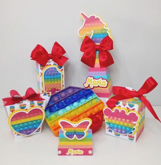 Kit personalizado Pop it ( Fidget Toys) Clássico - 30 peças