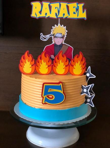 Topo de bolo Naruto