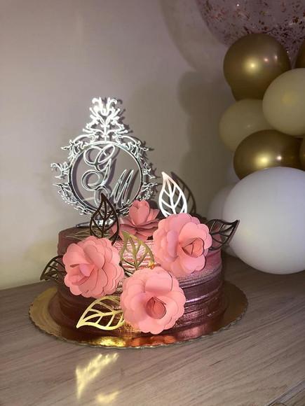Flores de papel 3D