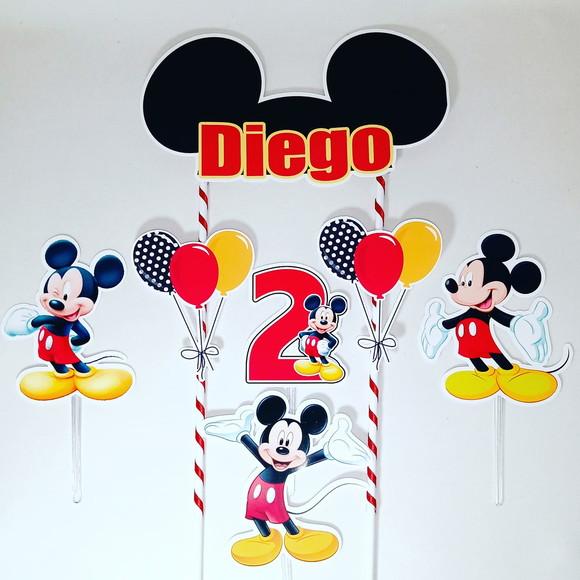 Topo de bolo Mickey