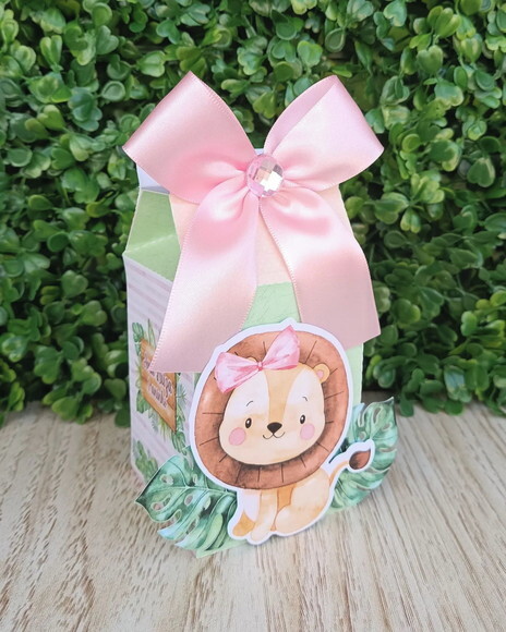 Kit Personalizado Safari Menina ( 50 Peças)