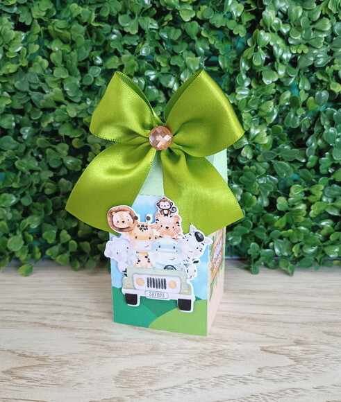 Kit personalizado Safari aquarela (20 peças)