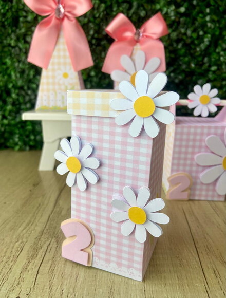 Kit Festa Personalizado Margaridas (20 Peças)