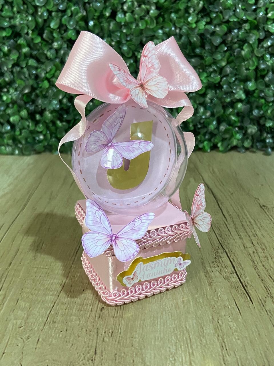 Kit personalizado Luxo Jardim das Borboletas (20 peças)