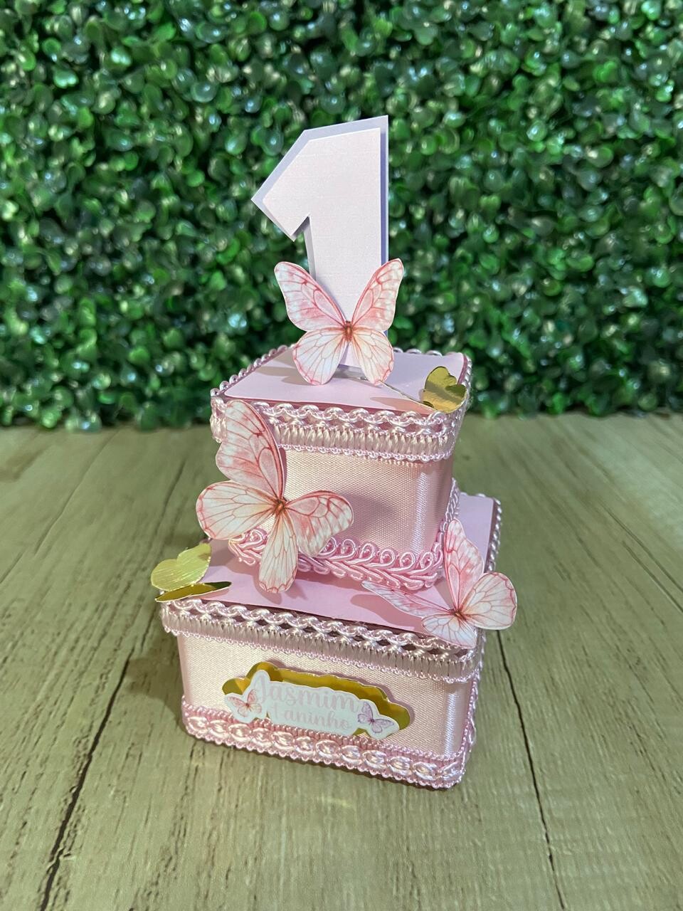 Kit personalizado Luxo Jardim das Borboletas (20 peças)