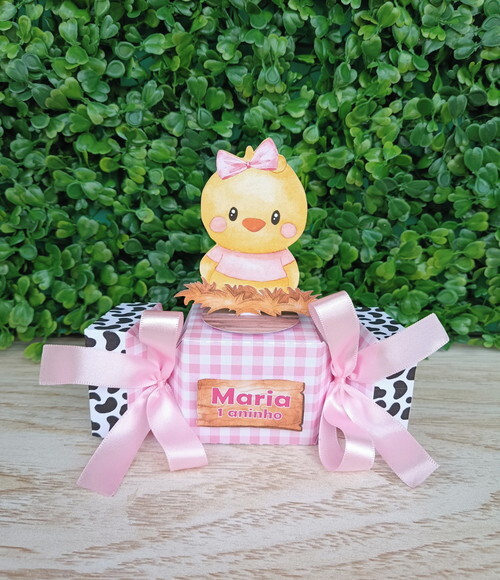Kit Personalizado Fazendinha Menina ( 20 Peças)