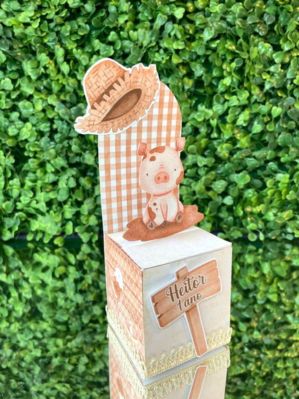 Kit festa Personalizado Fazendinha (30 Peças)