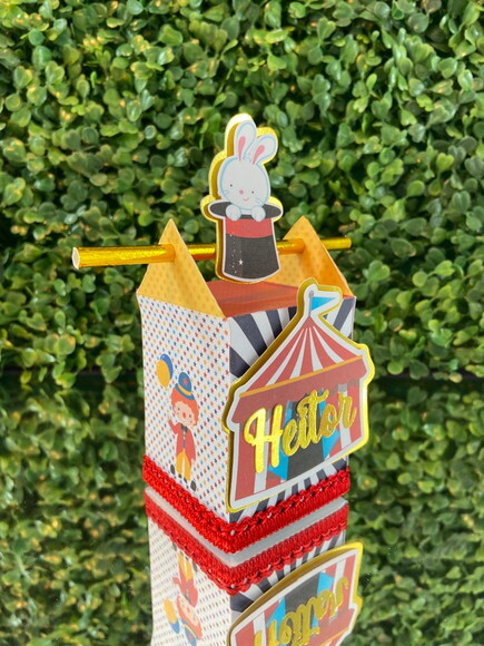 Kit Personalizado Luxo Circo Menino ( 25 Peças)