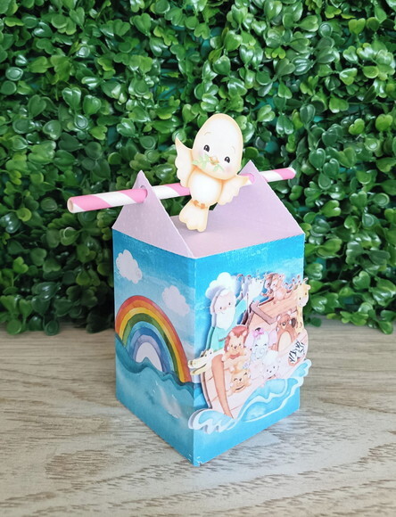 Kit Personalizado Arca De Noé Menina (20 Peças)