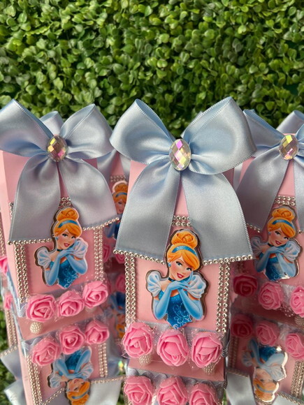 Kit Personalizado Luxo Cinderela (15 Itens)