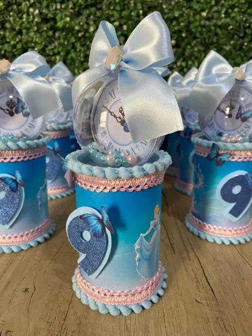 Cofrinho Personalizado Luxo Cinderela