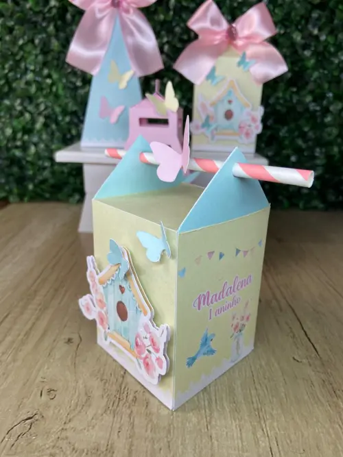 Kit Festa Personalizado Jardim ( 20 Peças)