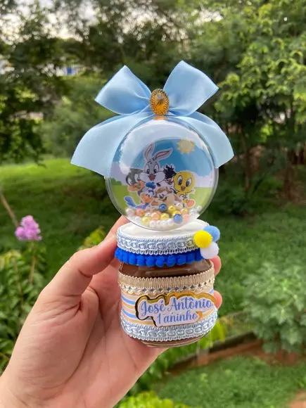 Nutella Personalizada Tema Looney Tunes