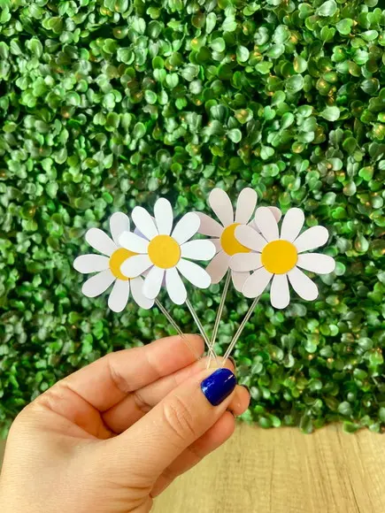 Toppers para Docinhos Margaridas