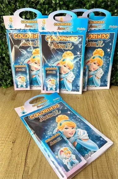 Livro de Colorir Cinderela