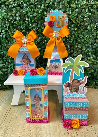 Kit Festa Moana Super Luxo ( 25 Peças)