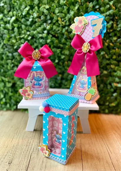 Kit Personalizado Stitch Pool Party Luxo (30 Peças)
