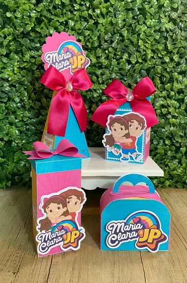 Kit Personalizado Maria Clara e Jp (40 Peças)