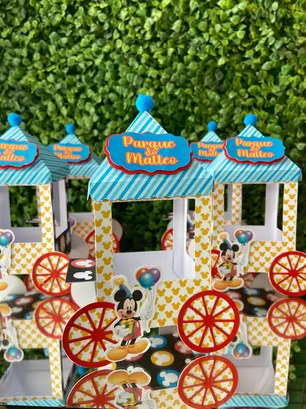 Carrinho Pipoca Parque do Mickey